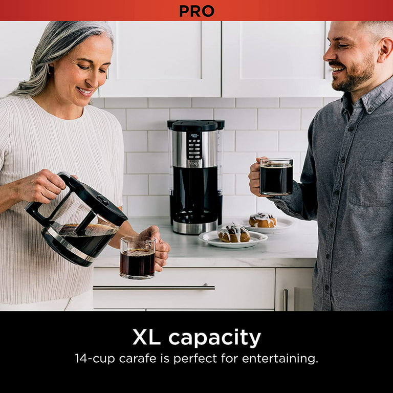 Restored Ninja - Programmable XL 14-Cup Coffee Maker PRO (Refurbished) 