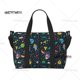 thumbnail image 1 of Bolsa de playa personalizada con diseño de universo espacial, sol y planeta para mujer, extrade, para gimnasio, equipaje de mano, astronauta, nave espacial, bolsas de compras de viaje, 1 of 6