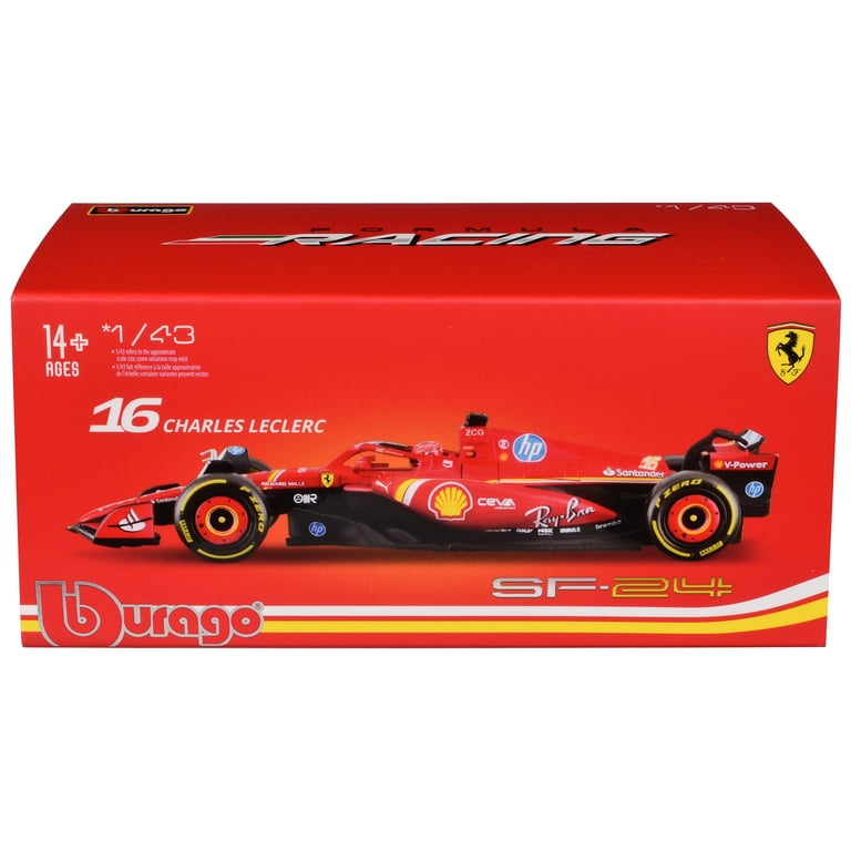 Bburago SFR Ferrari SF-24 w/helmet (2024), 1:43, Leclerc #1