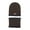 Coffee, variant on Polyester Fiber Beanie with Fleece Lining - Cold Weather Protection, Soft and Comfortable, Fits Neck Circumference 19-22cm, Hat Size 56-58cm