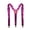 Hot Pink, variant on Sequin Suspenders with Glitter Finish and Adjustable Straps for Dance Performance Costume Parties Black