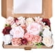 thumbnail image 2 of Xihbxyly Ramo de Flores En Caja, Rosas Artificiales de Seda, Kit de Arreglos Florales Diy, Decoración Multiusos para Bodas, Regalo de San Valentín, Cumpleaños o Decoración Del Hogar, Tamaño 30 X 20 X, 2 of 7