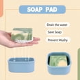 thumbnail image 5 of BPPEG Square Silicone Travel Soap Case,3.15X3.15'' Leakproof Soap Holder with Lid,Shatterproof Shampoo Bar Holder for Bathroom,Travel,Gym,Camp, 5 of 7