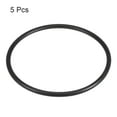thumbnail image 3 of Uxcell Uxcell 5pcs Correa Elástica Universal para Motor de Máquina de Coser 330mm 13" Perímetro 3/16" (5mm) Grosor, 3 of 4