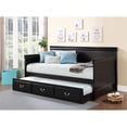 thumbnail image 3 of Bowery Hill Transitional Wood Daybed in Rich Black, 3 of 3