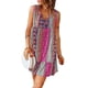thumbnail image 2 of Mini vestido,Vestido sin mangas con cuello en V para mujer Vestido con cuello en V Diseño de última generación, 2 of 6