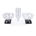 thumbnail image 2 of Comedero Autico para Gatos y Dispensador de Agua en Juego, Protector de Cuello, Alimentador de Alimentos por Gravedad y Bebedero, Cuenco de Comida para mascotas para perros, 2 of 7