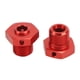 thumbnail image 5 of Bujes de rueda hexagonales, 2 piezas Rueda de aluminio RC Accesorios RC Acoplador hexagonal de rueda de aluminio Elegante y moderno, 5 of 14