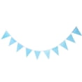 thumbnail image 2 of MERIGLARE 2.2m Point Paper Triangle String Wedding Decor Sky Sky Blue, 2 of 8