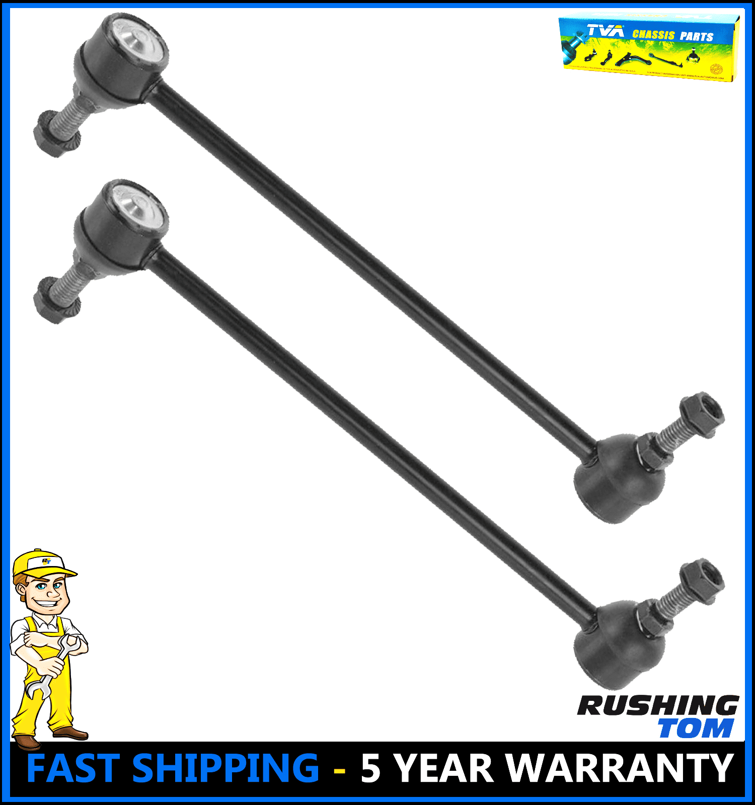 2 Front Sway Bar Link Kit for Chevrolet Cobalt Malibu G5 G6 Pontiac