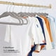 thumbnail image 5 of Set de 50 ganchos para ropa Infantiles Colorhome negro, 5 of 7