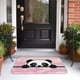 thumbnail image 4 of Alfombra de baño antideslizante súper suave con logotipo de Little Panda para baño, cocina, dormitorio, hogar, alfombra de piso de 15,75 x 23,62 pulgadas, 4 of 6