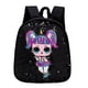thumbnail image 2 of Bolsa Mochila con purpurina a la moda con lentejuelas de dibujos animados para niñas. mochila escolar para libros de viaje (negro) Ehuebsd Nuevos Originales, 2 of 7