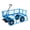 Blue, variant on Steel Yard Cart 900 lbs Load Capacity, Heavy Duty Garden Pull Wagon for Lawn Care, Green