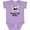 Lavender, variant on Inktastic Daddy's Little Rocker Skull Girls Baby Bodysuit