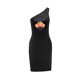 thumbnail image 4 of Vestido de mujer con hombros descubiertos, elegante vestido de primavera para fiestas y citas XL, 4 of 7