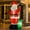 A-Red, variant on Topcobe 7FT Christmas Inflatable Santa in Chimney Up and Down, Blow Up Decoration with Built-in LED Lights for Indoor Party, Holiday Decoration for Indoor Outdoor