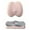 B, variant on Binwennn Multifunctional Memory Foam Cushion Set For Chair/Car Including Lumbar Cushion Coccyx Cushion Back And Coccyx Injected With Gel Cloud Support Ergonomic Backrest Non Wheelchair Cushion Window