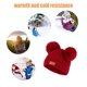thumbnail image 3 of Qarigey Bufanda Conjunto de gorro y guantes para niños Delicado protector térmico de punto Suministros de calor Pompón lindo Sellado bola de Type1 NO1, 3 of 6