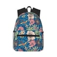 thumbnail image 1 of Fotbe Colorful Flowers Mochila Ligera Casual para Laptop para Hombres y Mujeres, Mochila Impermeable de Uso Diario, Mochila para Universidad, 1 of 6