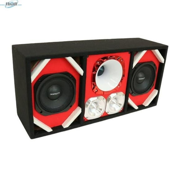 Deejayled  2 6 in. Despacito Horn 2 Two Brazi Speaker