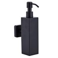 thumbnail image 2 of Dispensador de jabón negro para baño, dispensador de jabón líquido para manos, bomba de jabón de acero inoxidable, decoración de botella para cocina, hogar, hotel, 2 of 3