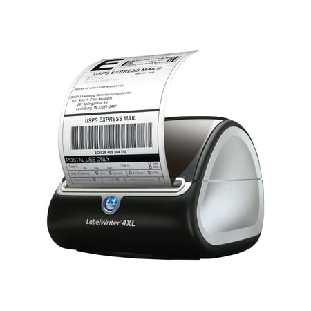 DYMO LabelWriter 4XL - Label printer - direct thermal - Roll (4.52 in) - 300 dpi - up to 53 labels/min - USB 2.0 - black