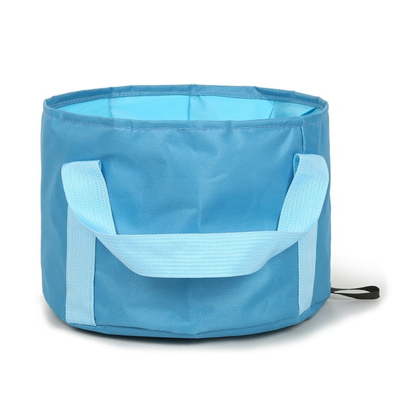 Yeacher 16L Collapsible Camping Bucket Portable Travel Folding Water Container Wash Basin