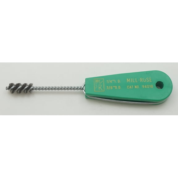 Mill-Rose Fitting Refrigeration Brush, 1/8" Pipe Size, 3/8" Brush Diameter 94010