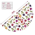 thumbnail image 3 of Lsque Tulips Flowers Print Christmas Tree Skirt, Tree Skirt with Ties or Velcro, Perfect for Holiday Decorations, Halloween, and New Year-36", 3 of 7