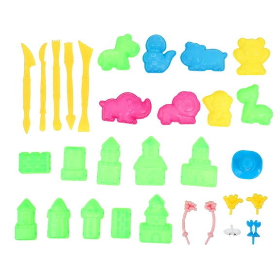 Raindrops 30pcs Beach Sand Molds For Portable With Shapes For Creative Riverbanks And Water Areas