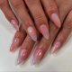 thumbnail image 1 of Set de uñas postizas con forma de almendra, 24 piezas, coloridas y brillantes, con 12 tamaños diferentes para manicura profesional., 1 of 5