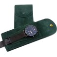 thumbnail image 2 of Bolsa de reloj, rollo de reloj, estuche de viaje para reloj para hombres y mujeres, bolsa de reloj de terciopelo portátil, 2 of 5