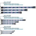 thumbnail image 3 of Disney Pet Collar, Dog Collar Plastic Buckle, Lilo and Stitch Stitch Flip Expressions Close Up Blues Pinks, 13 to 17 Inches 1.5 Inch Wide, 3 of 8