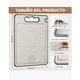 thumbnail image 2 of 2 En 1 Tablas De Picar Alimento De Cocina Acero Inoxidable, 2 of 4