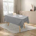 thumbnail image 6 of Disposable Tablecloths, 54x72 Inches Plastic Table Cover, Easy Cleanup and Stain Resistant, for Parties, Picnics, and Holiday Events, Ihhxbz, 6 of 9