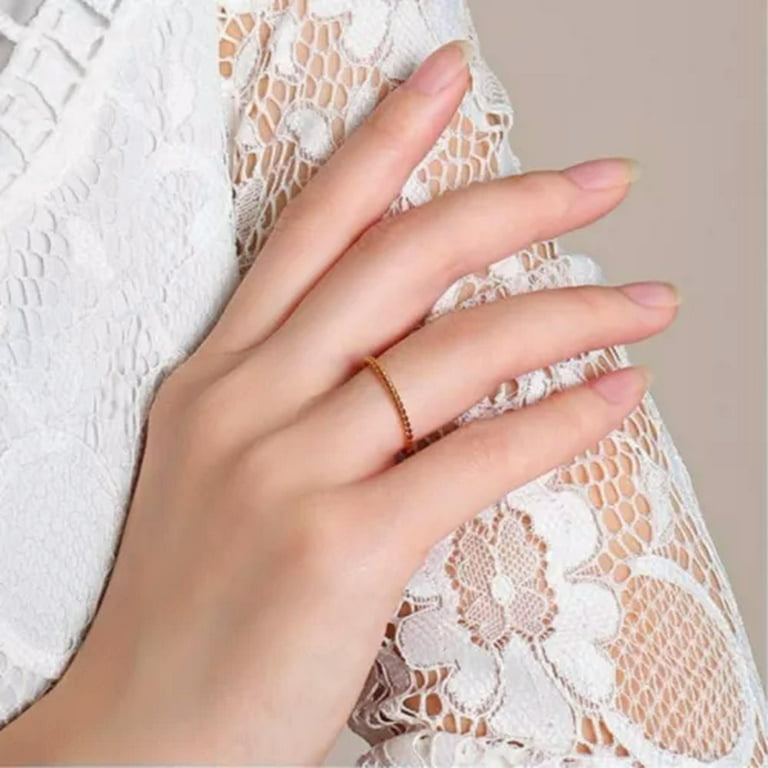 Twisted Rope Tail Ring Silver/Gold/Rose Gold/ Wedding Band