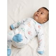 thumbnail image 3 of M+A by Monica + Andy, Organic Cotton One-Piece Coverall, Sizes Newborn - 18-24 Months, 3 of 8