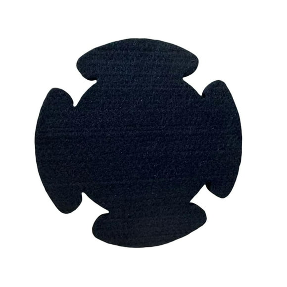 Parche de refuerzo para tambor, adhesivo protector, almohadilla adhesiva individual para parche de tambor Grueso