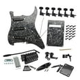 thumbnail image 1 of Milaget DIY Electric Guitar Kits Portable Retro Multifunction Backplate Accesssories black C, 1 of 9