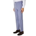 thumbnail image 4 of Tommy Hilfiger Men's Modern-Fit TH Flex Stretch Chambray Pant Navy B4HP $135 (Regular,42,32 in), 4 of 4