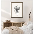 thumbnail image 2 of Kate and Laurel Framed Wall Art Print Tulips by Gabrielly Guedes, 20 x 26, Castellan Black Frame, Modern Contemporary, Flower Art for Wall Decor, 2 of 8