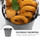 thumbnail image 3 of Cubo para refrigerios, glaseado, cubo para papas fritas, mini barril para postres, contenedor para comida, 3 of 6