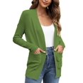 thumbnail image 1 of HKEDES Cardigan pour Femmes Cardigan Léger Décontracté en Tricot Chandails pour Femmes P-2x, 1 of 9