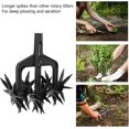 thumbnail image 4 of Twist Tiller Manual Garden Soil Scarifier 2 in 1 Garden Twist Cultivator Ventilated Scarifier for Garden Scar, 4 of 5