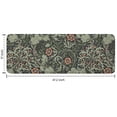 thumbnail image 7 of Green Pioneer Flower Pattern Kitchen Rug Mat,Kitchen Runner Rugs Non Skid Washable,Decorative Kitchen Floor Mats for Kitchen,Sink,Laundry,17"x47.2", 7 of 7