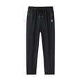 thumbnail image 1 of Men's Casual Stretch Pants with Technology and Comfortable Elastic Drawstring Waist for Everyday Wear, 1 of 6