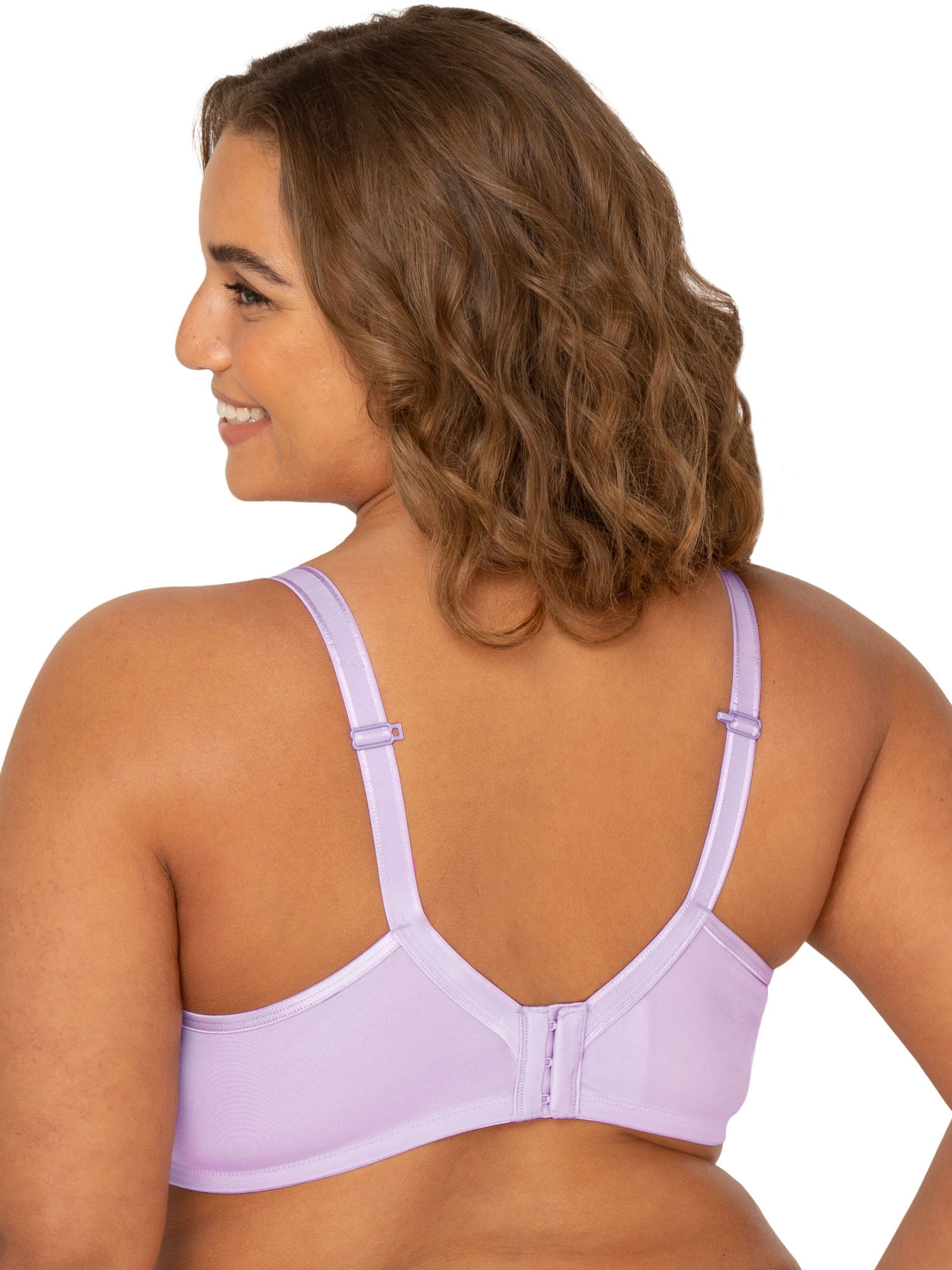 Fit for Me by Fruit of the Loom Women's Unlined Underwire Bra, Style FT967, Sizes 38D to 42H