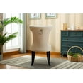 thumbnail image 4 of Erica Set Of Two Accent Chairs-Beige, 4 of 4