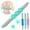 Green, variant on YOPTOP Fascia Muscle Roller - Cellulite Massager - Fascia Roller for Cellulite and Sore Muscles - Neck, Leg, Back, Body Roller Deep Tissue Massage Stick Tools - 3 Balls Size Version,Blue